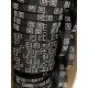 Размерник черный вышивка 100 м (40-70, XS-5XL)