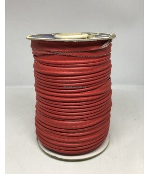 Кант из кожзаменителя красный 46 м
