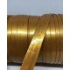 Бейка лакированная золото 1,5 см 46 м