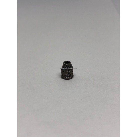 Наконечники металл black nickel 500 шт
