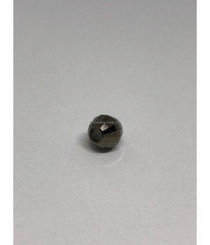 Наконечники пластик металлизированный black nickel 500 шт