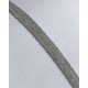 Киперная лента 1 см светло-серая 150 м 