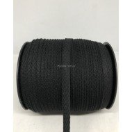 Киперная лента 1 см черная (150 м)