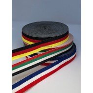 Репсовая лента Флаги 2,5 см (50 м)