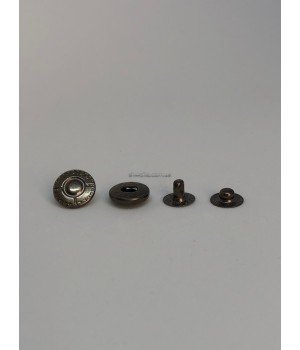 Кнопка альфа black nickel 17 мм 500 шт Кнопка альфа black nickel 17 мм 500 шт