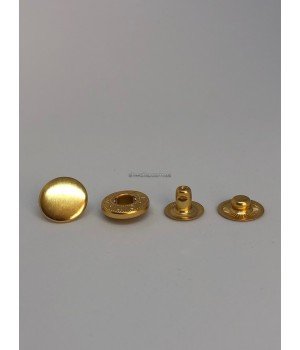 Кнопка альфа gold 12,5 мм 720 шт