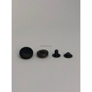 Кнопка альфа black nickel пластик 15 мм 1000 шт