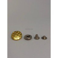 Кнопка альфа gold 20 мм 500 шт