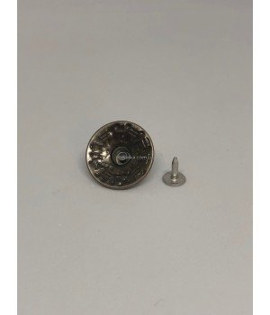 Пуговица джинсовая black nickel 200 шт Пуговица джинсовая black nickel 200 шт