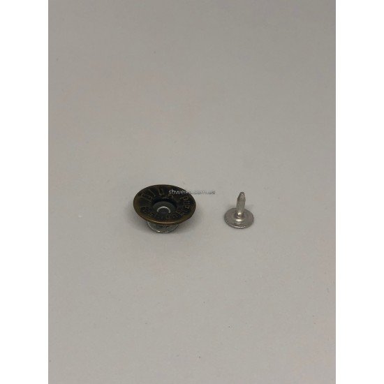 Пуговица джинсовая antique 500 шт