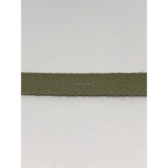 Киперная лента 1,5 см хаки 100 м