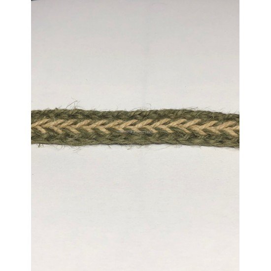 Тесьма из мешковины 1,5 см 46 м
