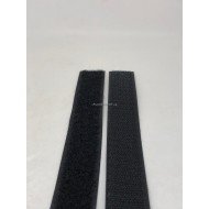 Липучка 2,5 см черная 25 м