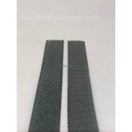 Липучка 2,5 см серая 25 м