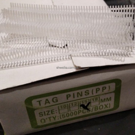 Пристрелки для пистолета (крепеж для бирок, биркодержатели)