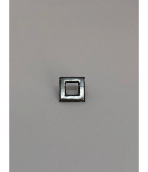 Крабик black nickel 15х15 мм 1000 шт