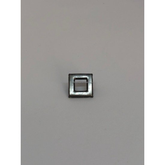 Крабик black nickel 15х15 мм 1000 шт