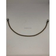 Цепь на карабинах antique