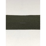 Репсовая лента 2,5 см хаки 50 м