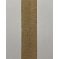 Резинка пополамка 2,5 см бежевая 50 м