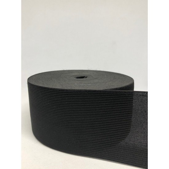 Резинка 8 см черная 25 м