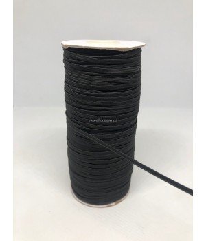 Резинка 0,3 см черная 100 м
