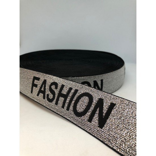 Резинка с люрексом fashion 5 см 25 м