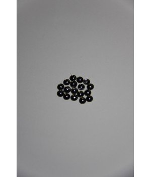 Стразы ss16 black nickel полусфера 1440 шт