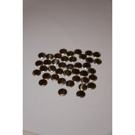 Пайетки клеевые gold 9 мм 1000 шт