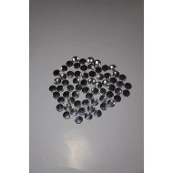 Пайетки клеевые nickel 10 мм 1000 шт