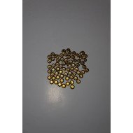 Пайетки клеевые gold 6 мм 1000 шт
